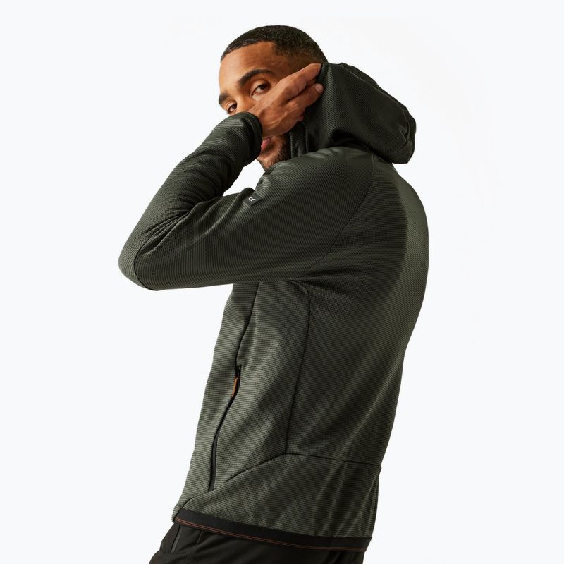 Férfi pulóver REGATTA Everet olive night 3