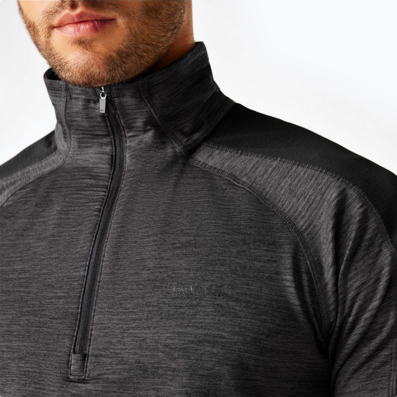 Férfi pulóver REGATTA Hepley ash/black 4
