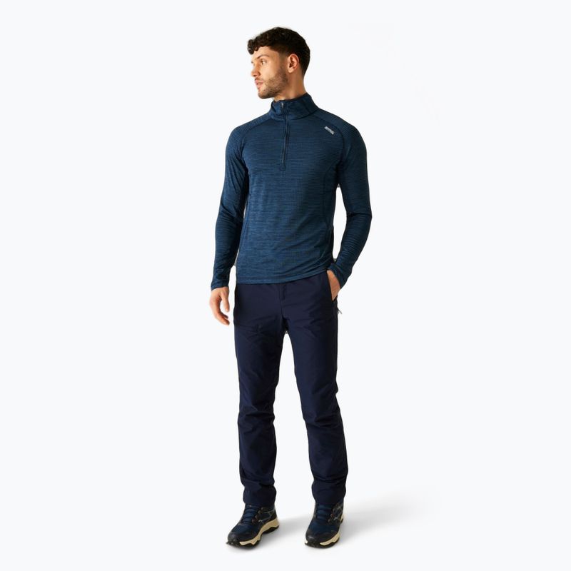 Férfi polár pulóver REGATTA Yonder II moonlight denim 2