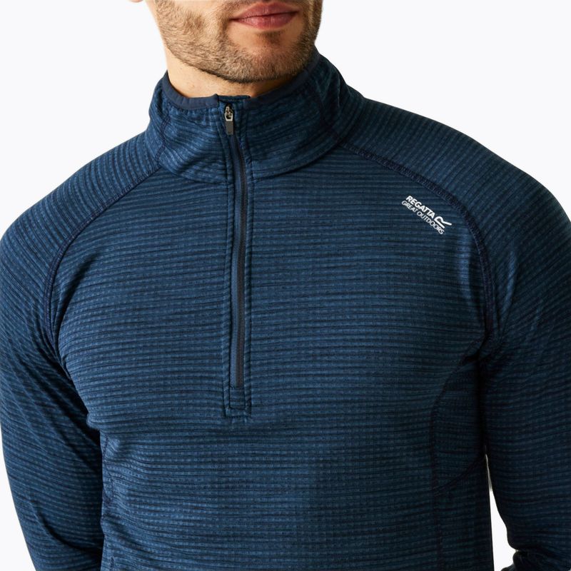 Férfi polár pulóver REGATTA Yonder II moonlight denim 4