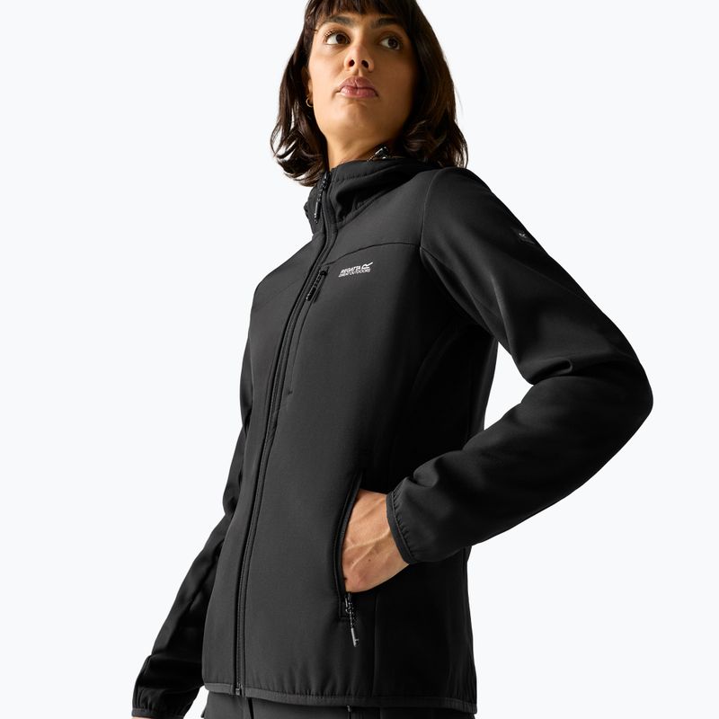 Női softshell dzseki REGATTA Ossek black 3
