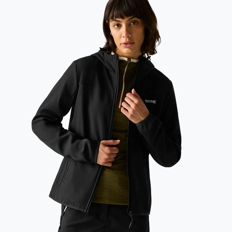 Női softshell dzseki REGATTA Ossek black 4