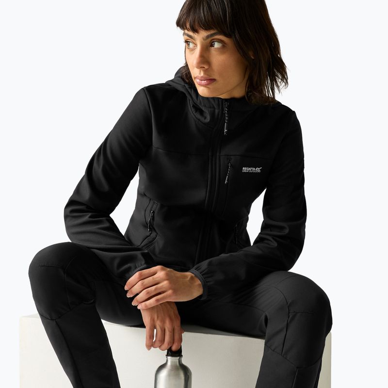 Női softshell dzseki REGATTA Ossek black 5