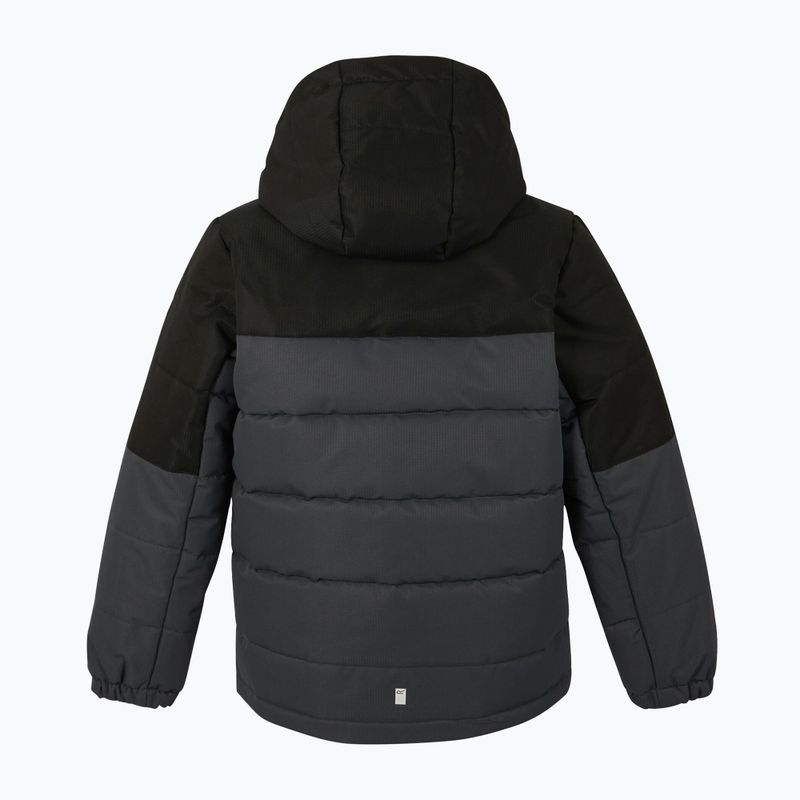 Gyerek bélelt dzseki REGATTA Lofthouse black/seal grey 2