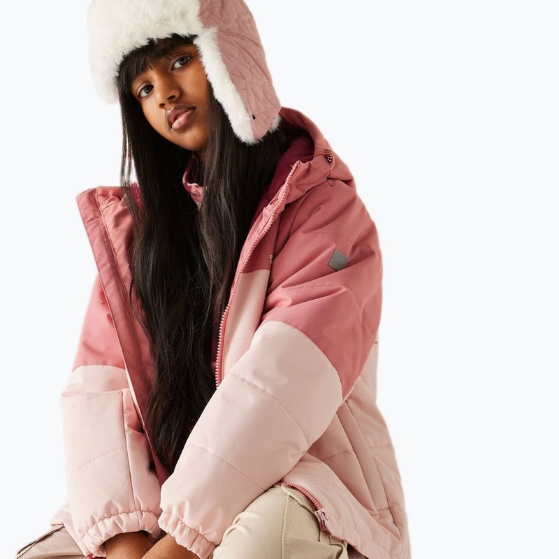 Gyerek bélelt dzseki REGATTA Lofthouse dusty rose/lotus pink 7