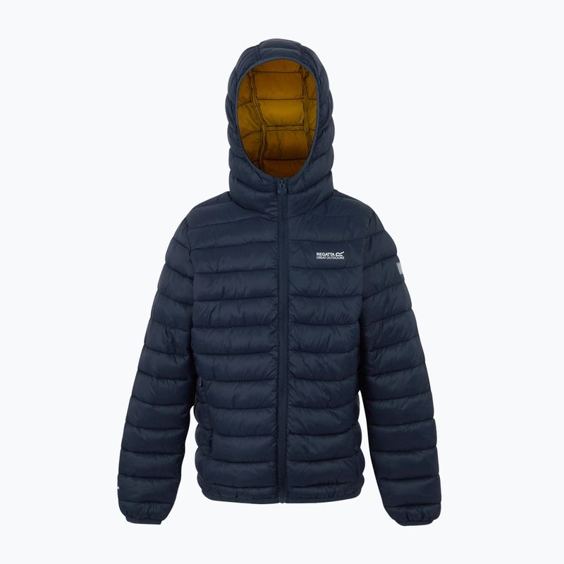 Gyerek kapucnis dzseki REGATTA Hooded Marizion navy/gold flake