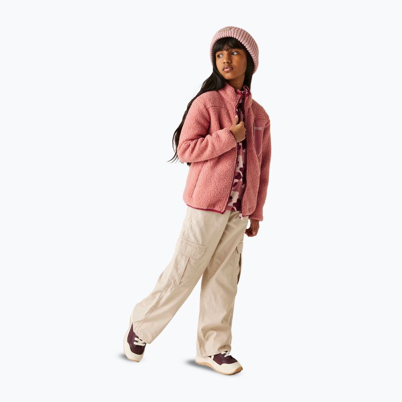 Gyerek pulóver REGATTA Frankie Warm dusty rose 2