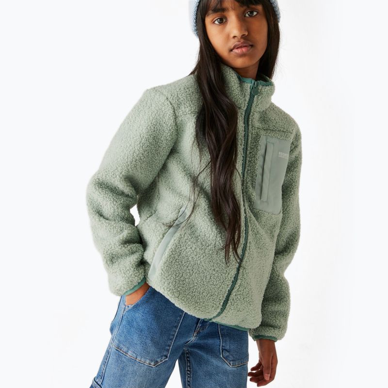 Gyerek pulóver REGATTA Frankie Warm green haze 4