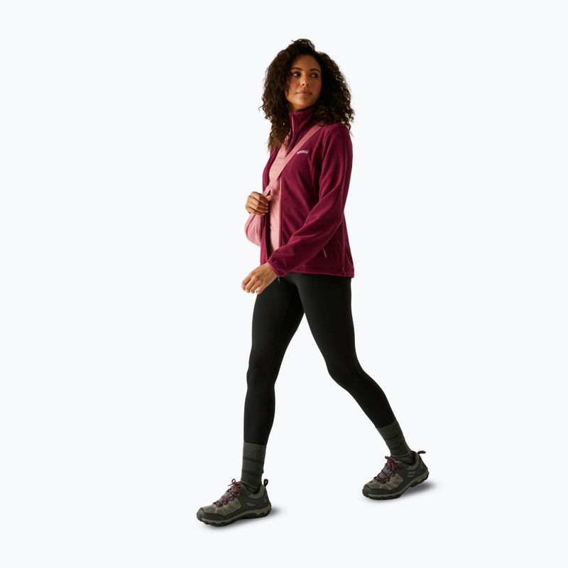 Női polárpulóver REGATTA Floreo IV dark pimento 2