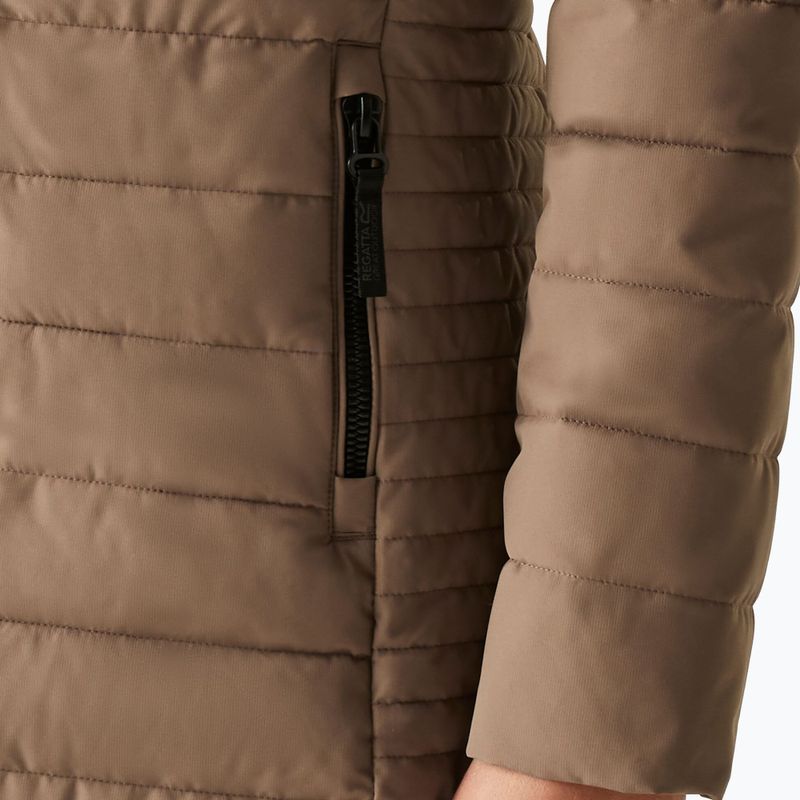 Női bélelt kabát REGATTA Andria mocha/perfectly pale 7