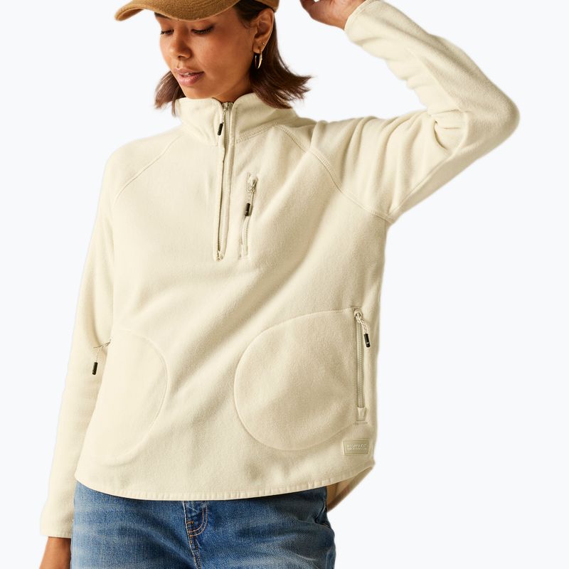 Női polárpulóver REGATTA Frankie Half Zip light vanilla 4