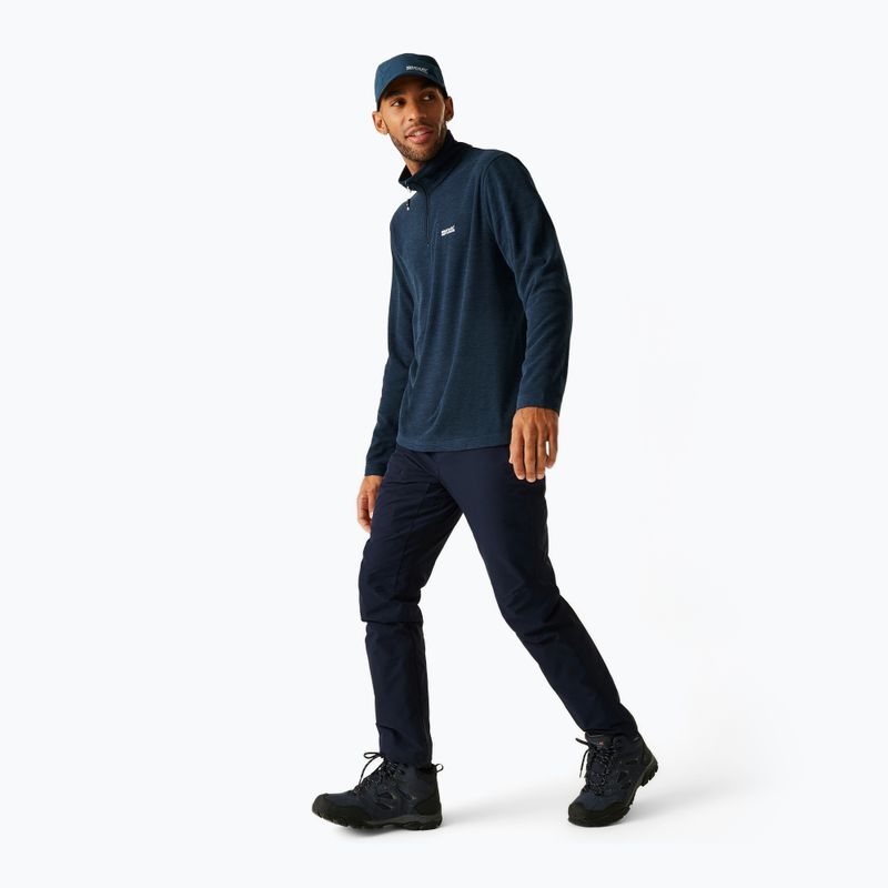 Férfi polár pulóver Regatta Thompson Marl moonlight denim 3