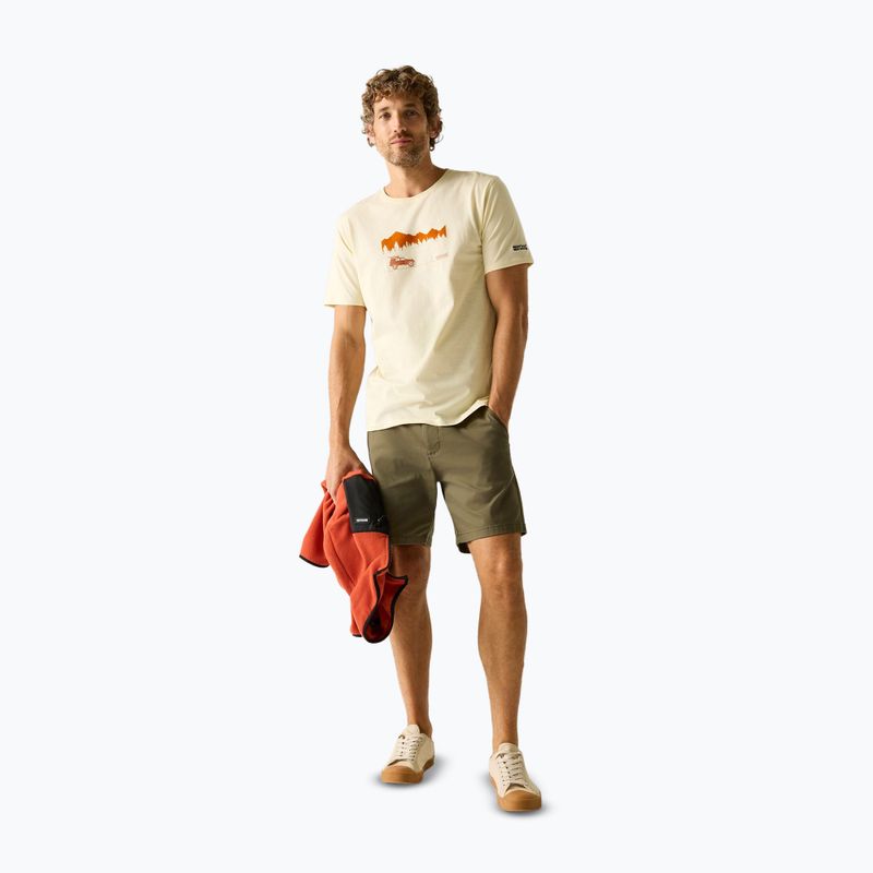 Férfi póló Regatta ClineIX white stone wilderness 2