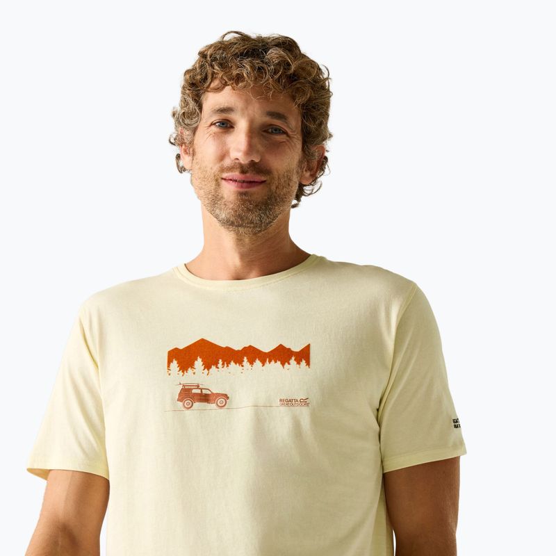 Férfi póló Regatta ClineIX white stone wilderness 4