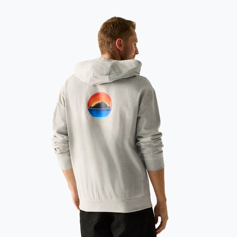 Férfi pulóver REGATTA Cline Hoody grey marl 3