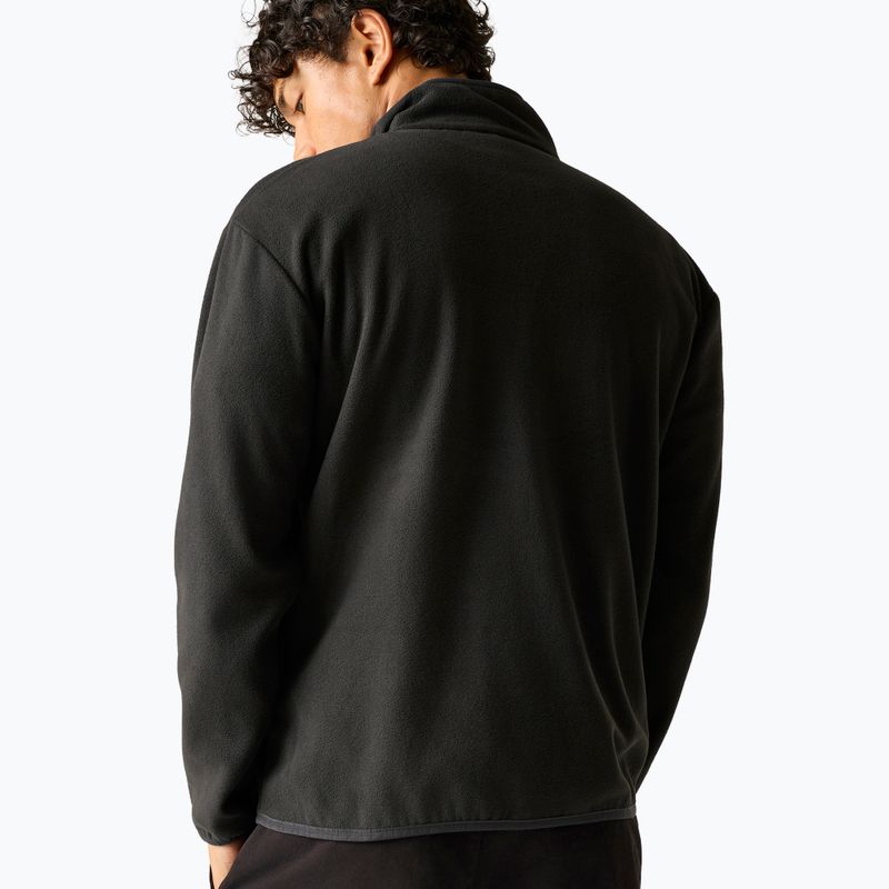 Férfi polár pulóver REGATTA  Frankie Full Zip Fleece black/black 4