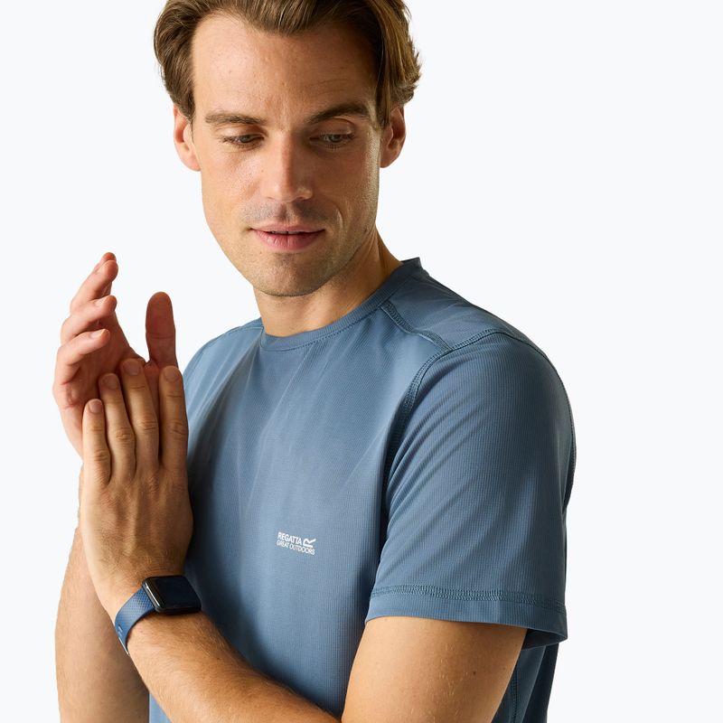 Férfi póló REGATTA Mindoi Anti Insect china blue 4