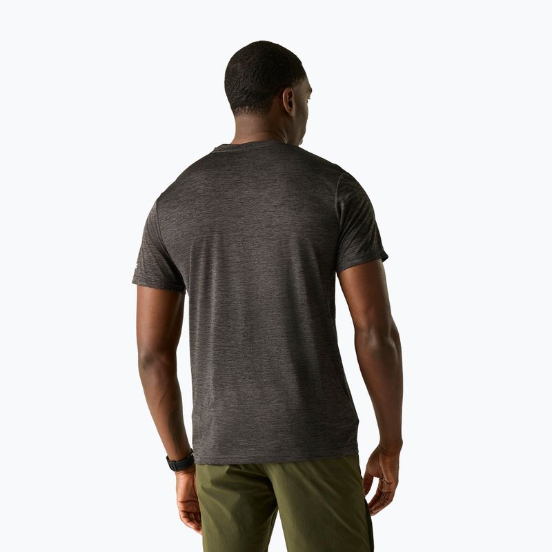 Férfi túrapóló REGATTA Fingal ash marl 3