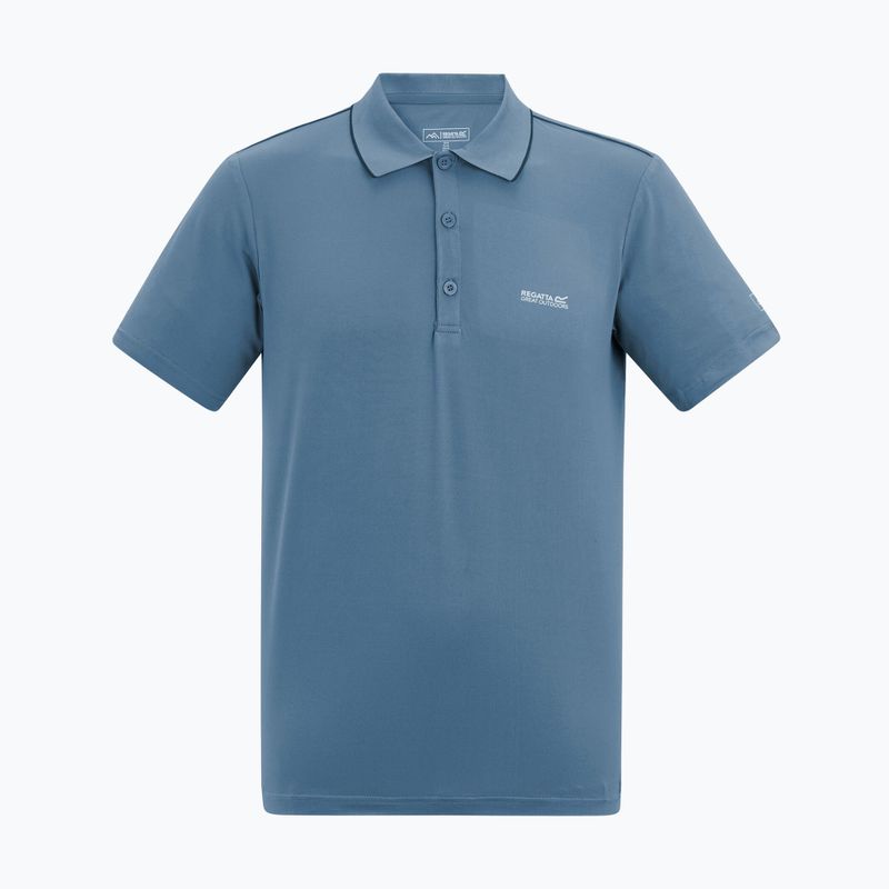 Férfi túrapóló REGATTA Polo Maverikstretch china blue 5