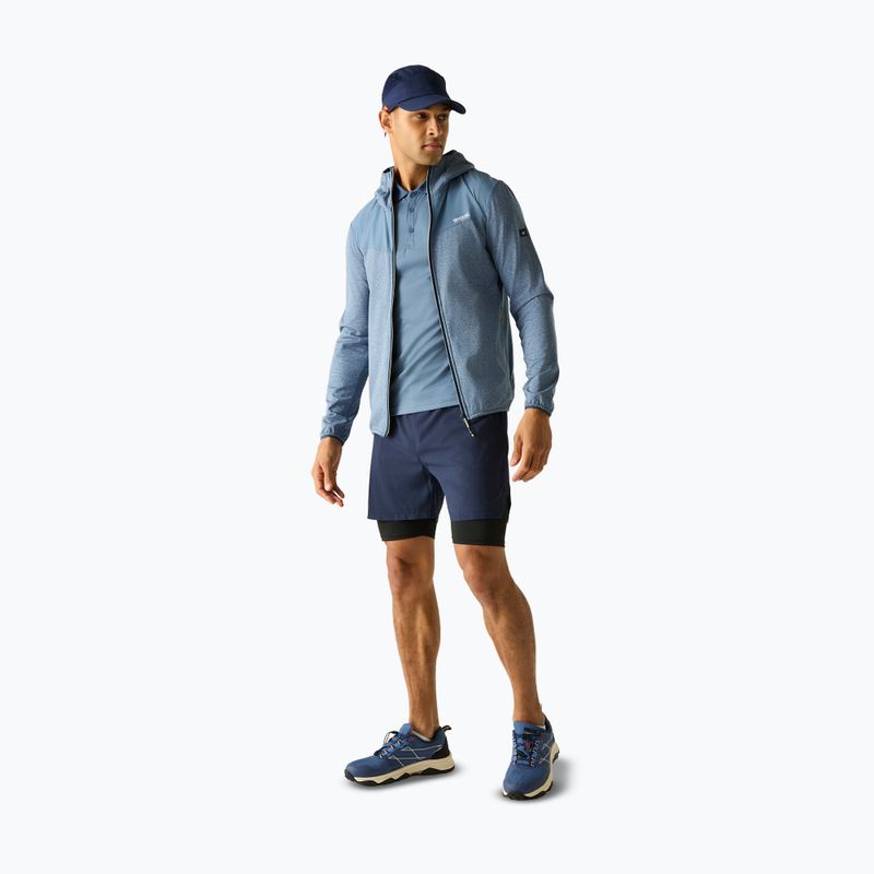 Férfi trekking pulóver REGATTA Finchadale Midlayer china blue 2