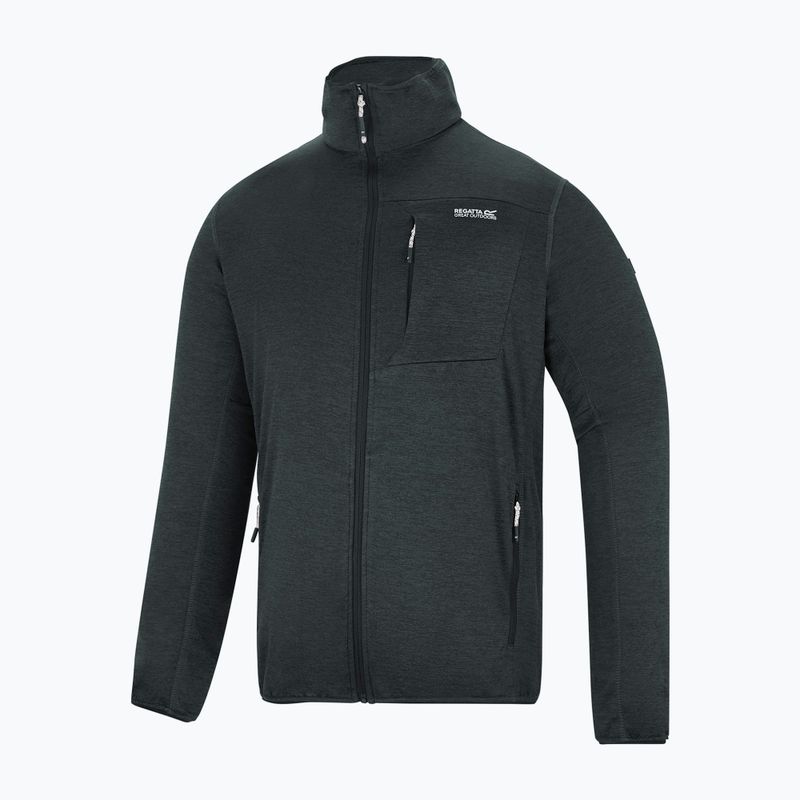 Férfi trekking pulóver REGATTA Hillden Midlayer dark storm 7