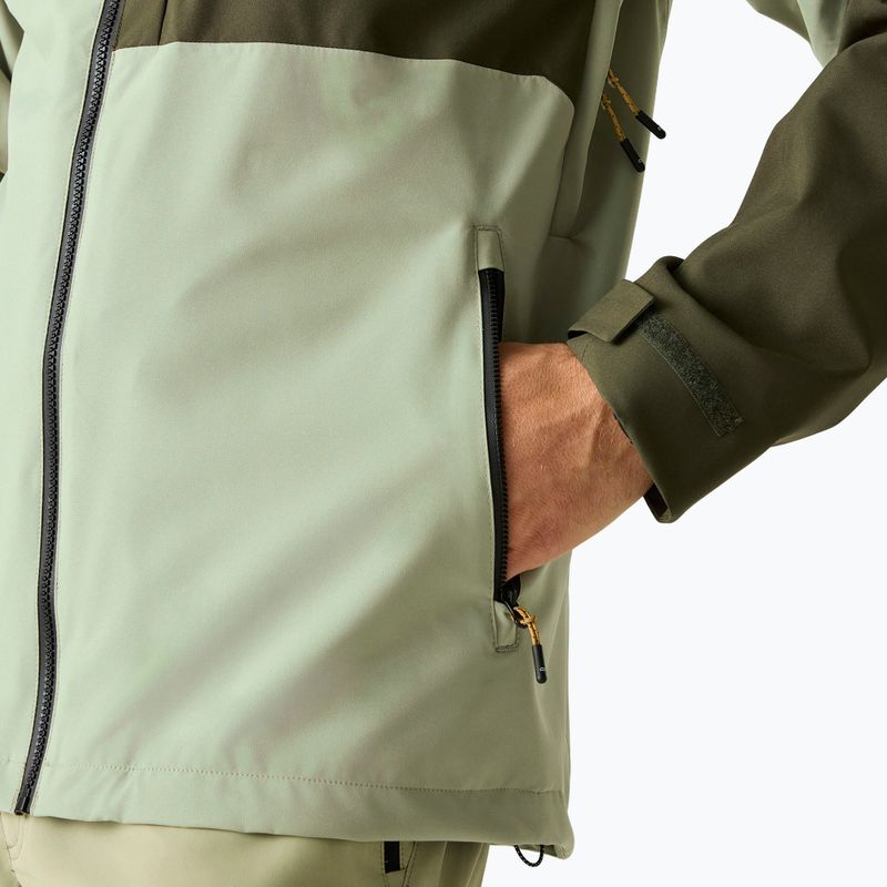 Férfi esőkabát REGATTA Waterproof Shell Bosfield light sage/dark khaki 8