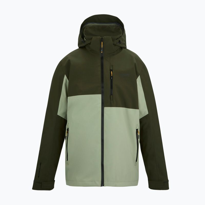 Férfi esőkabát REGATTA Waterproof Shell Bosfield light sage/dark khaki 9