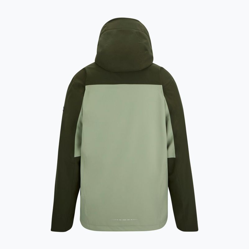 Férfi esőkabát REGATTA Waterproof Shell Bosfield light sage/dark khaki 10