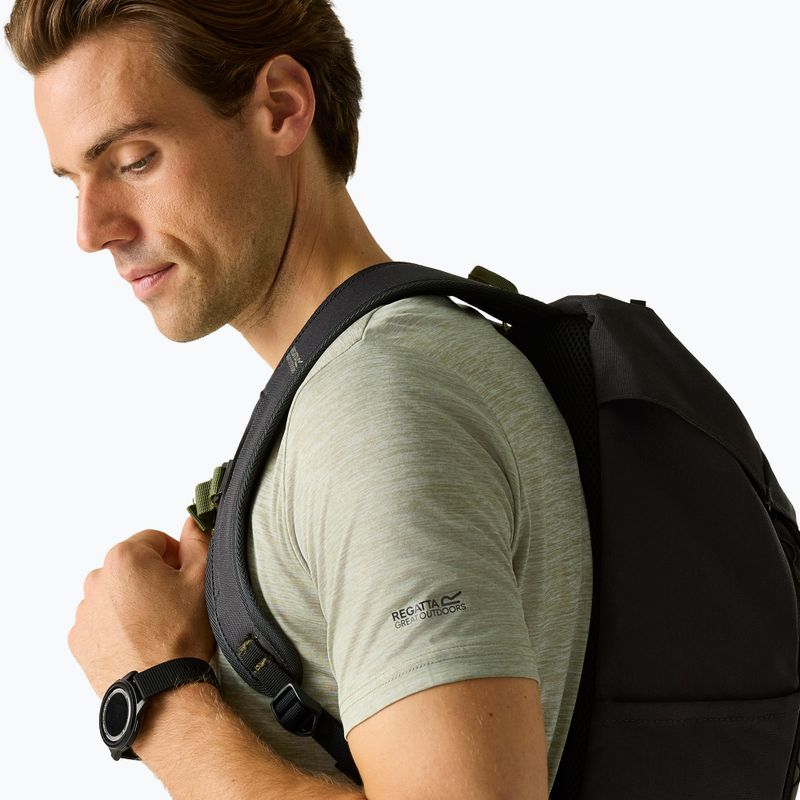 Férfi túrapóló REGATTA Fingal Edition light sage 4