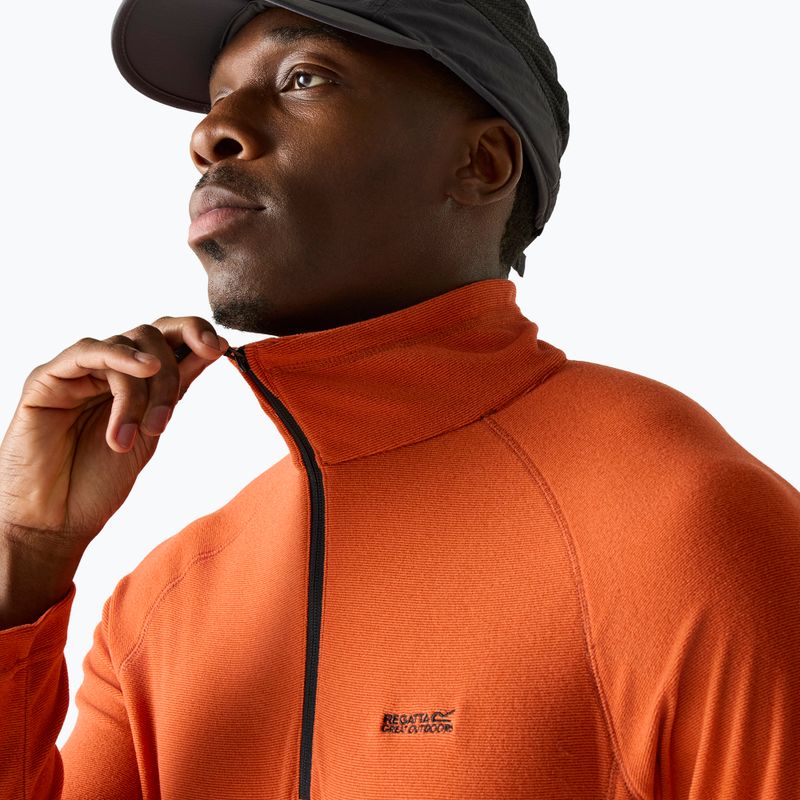 Férfi pulóver REGATTA Montes rusty orange 4