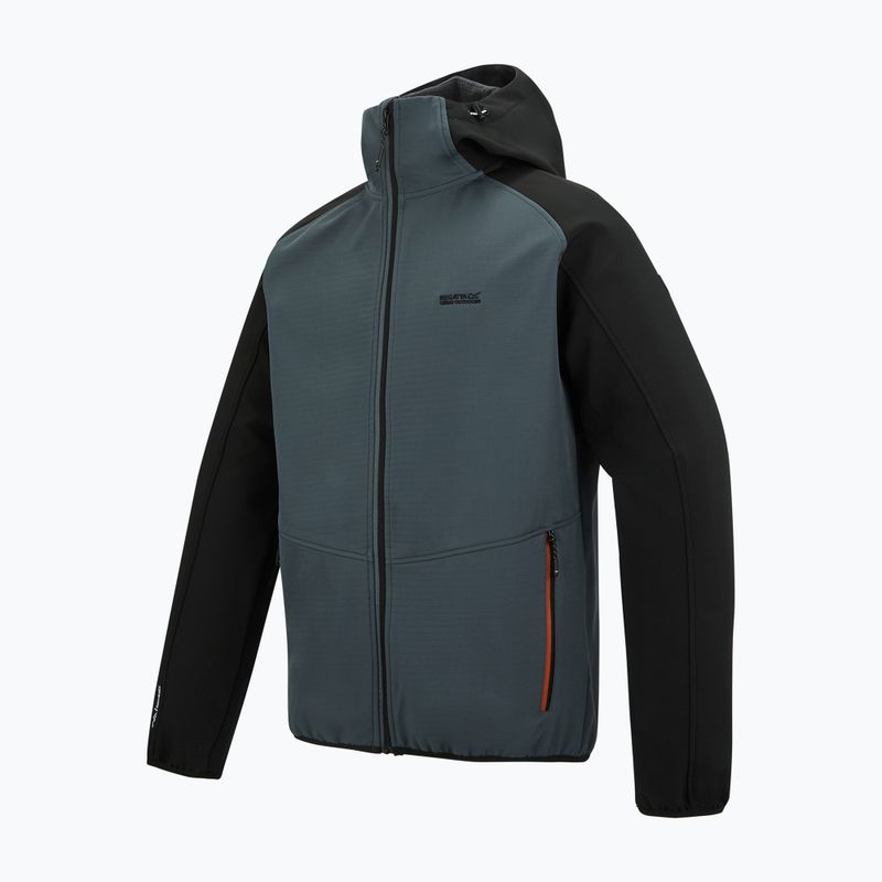 Férfi softshell dzseki REGATTA Arec III dark storm/black 7