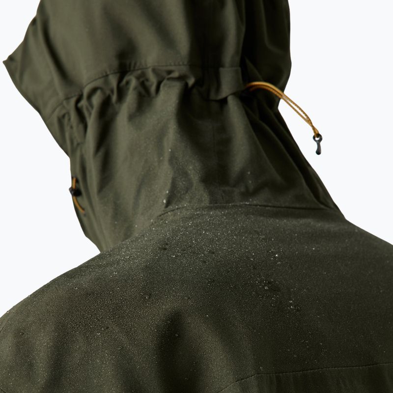 Férfi esőkabát REGATTA Birchdale II dark khaki/black 8