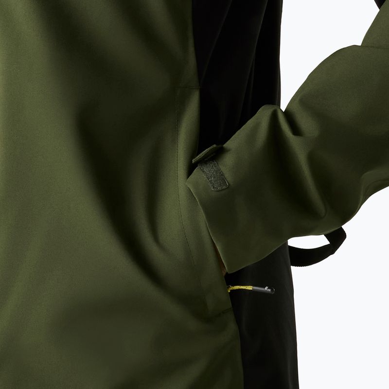 Férfi esőkabát REGATTA Birchdale II dark khaki/black 10