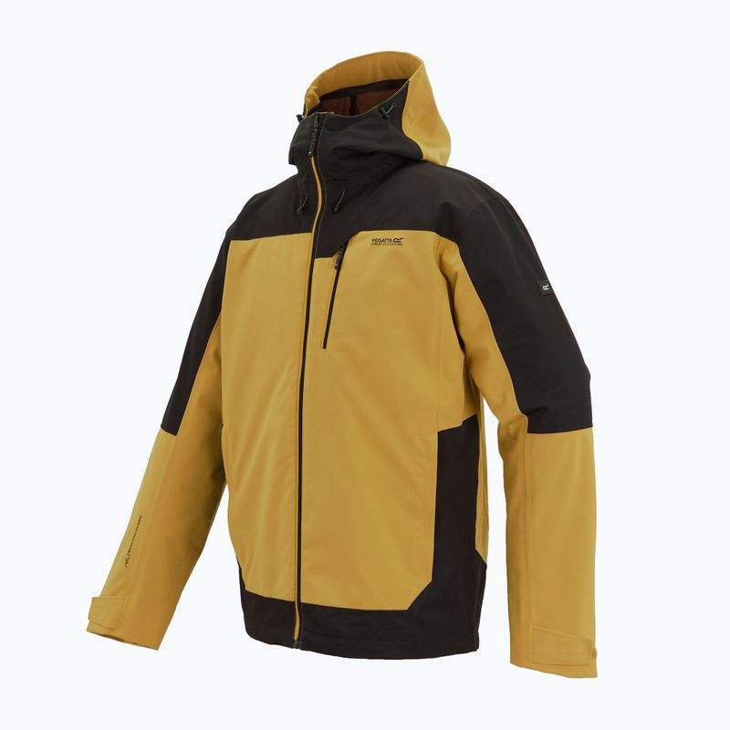 Férfi esőkabát REGATTA Highton Stretch IV wood brown/black 12