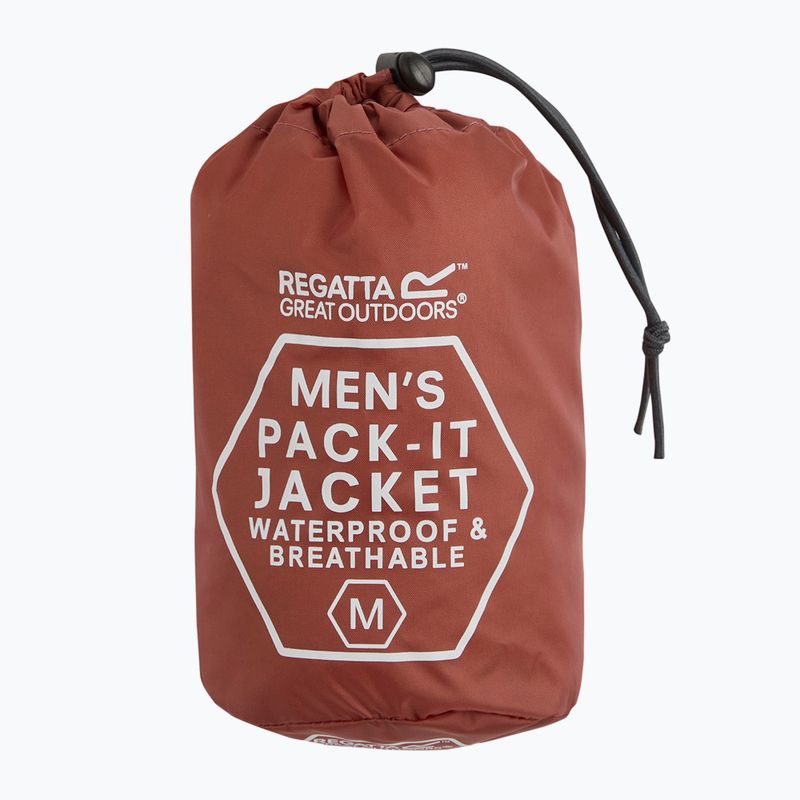 Férfi esőkabát Regatta Pack-It III brick 13