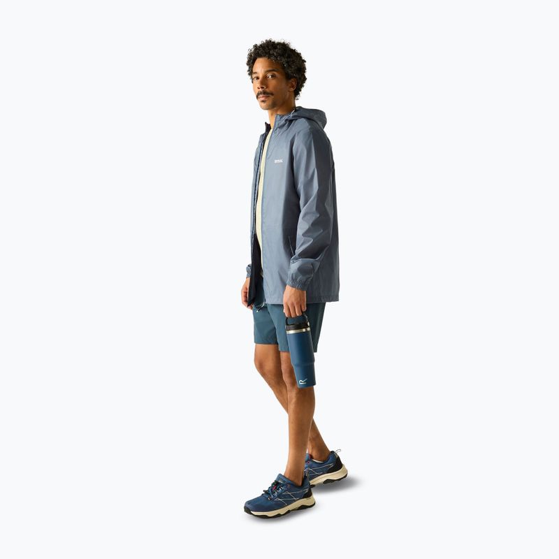 Férfi esőkabát REGATTA Pack-It III china blue 2