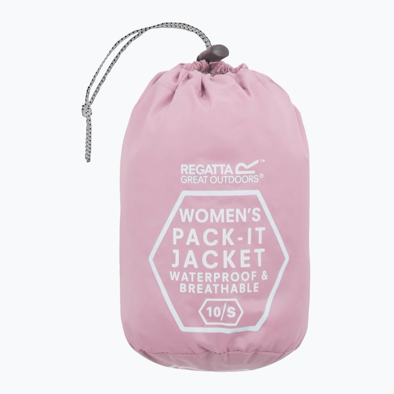 Női esőkabát REGATTA Pack-It III powder lilac 10