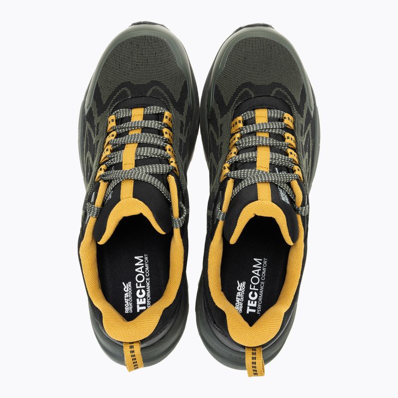 Férfi túrabakancs REGATTA Cruize dark khaki/wood brown 6