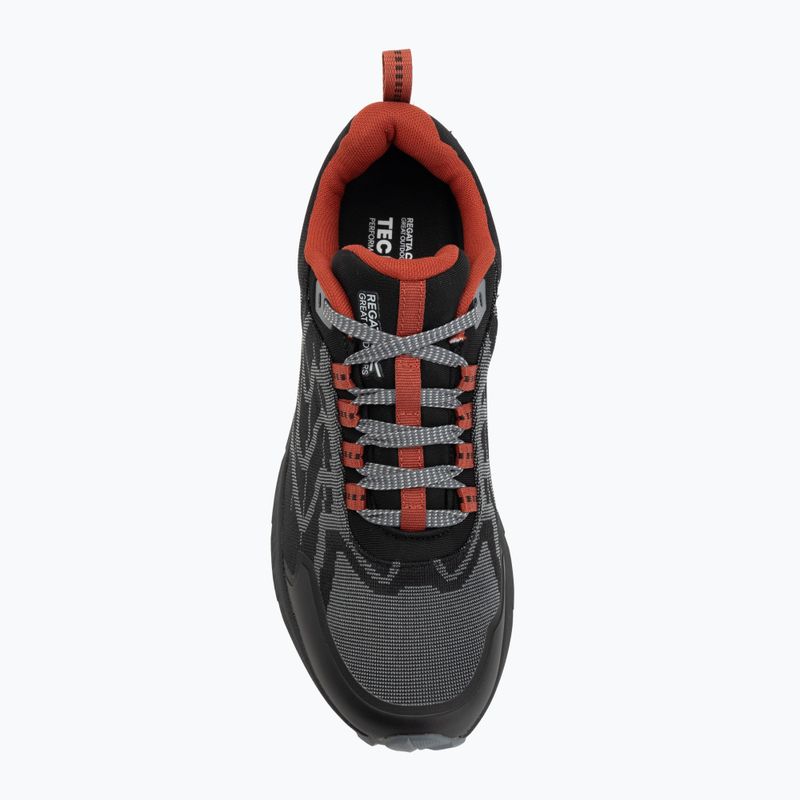 Férfi túrabakancs REGATTA Cruize dark storm/brick 5