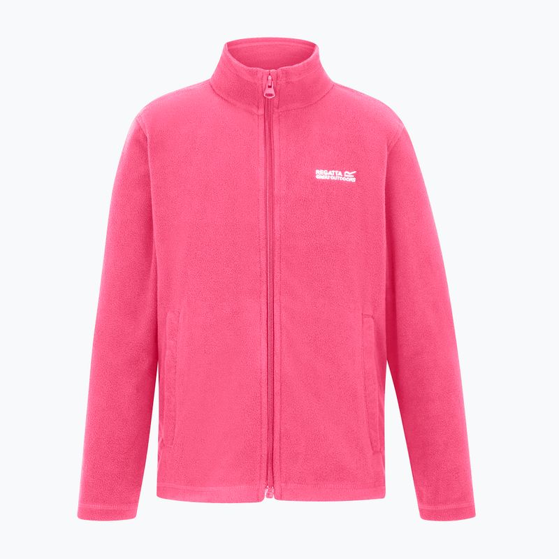 Gyerek polár pulóver REGATTA King II pink lemonade 6