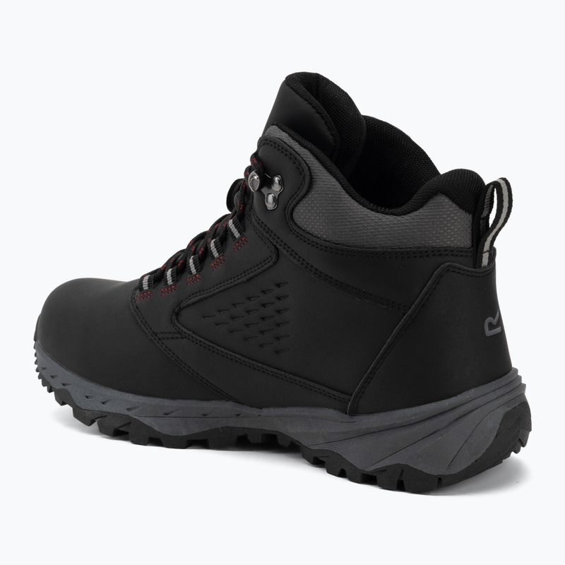 Férfi túracipők REGATTA Amble Boot Waterproof black/riored 3