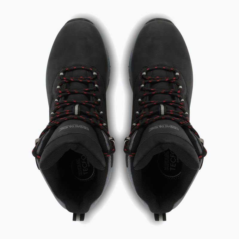 Férfi túracipők REGATTA Amble Boot Waterproof black/riored 3