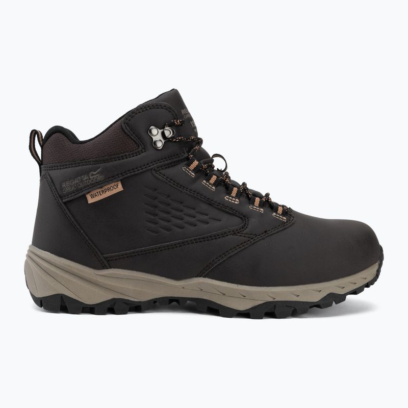 Férfi túracipők REGATTA Amble Boot Waterproof peat/tan 2