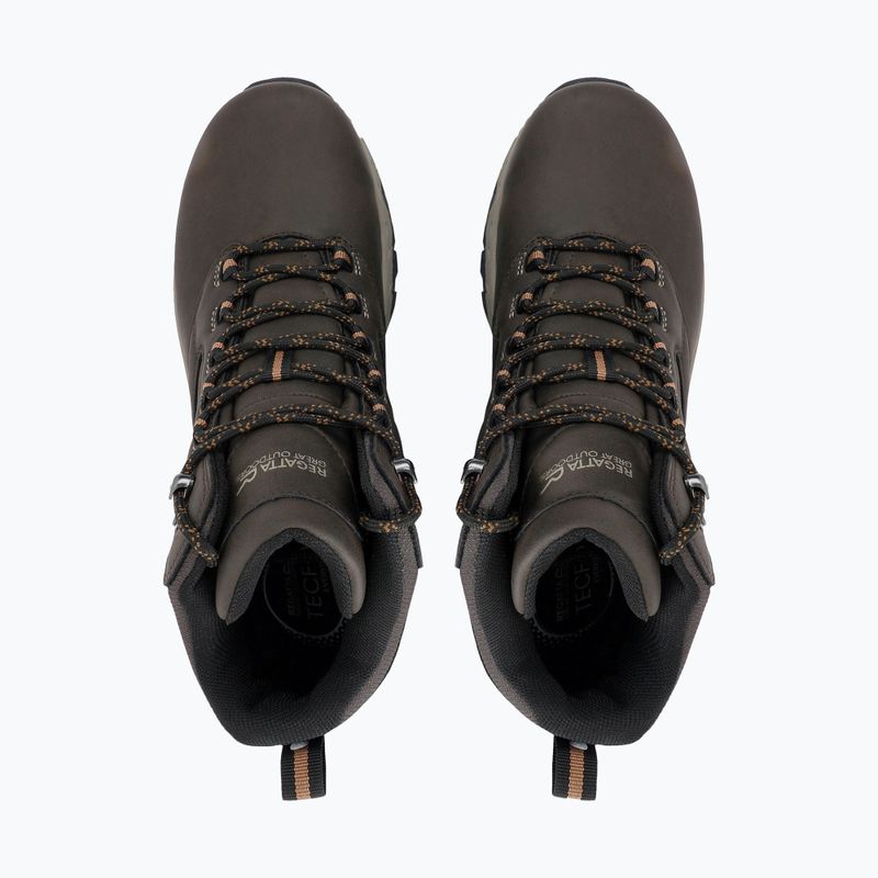 Férfi túracipők REGATTA Amble Boot Waterproof peat/tan 3
