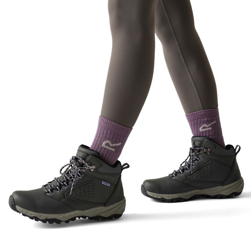 Női túracipők REGATTA Amble Boot Waterproof briar/wisteria 6