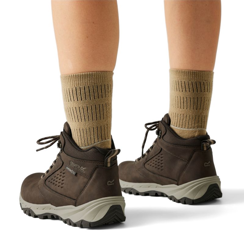 Női túracipők REGATTA Amble Boot Waterproof chestnut/soft taupe 6