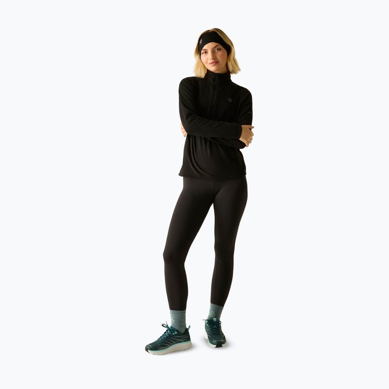 Női polár pulóver Dare 2b Freeform II Fleece black/black 2