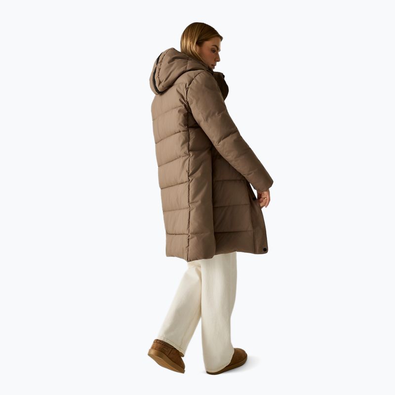 Női bélelt kabát REGATTA Eryn mocha/black 4