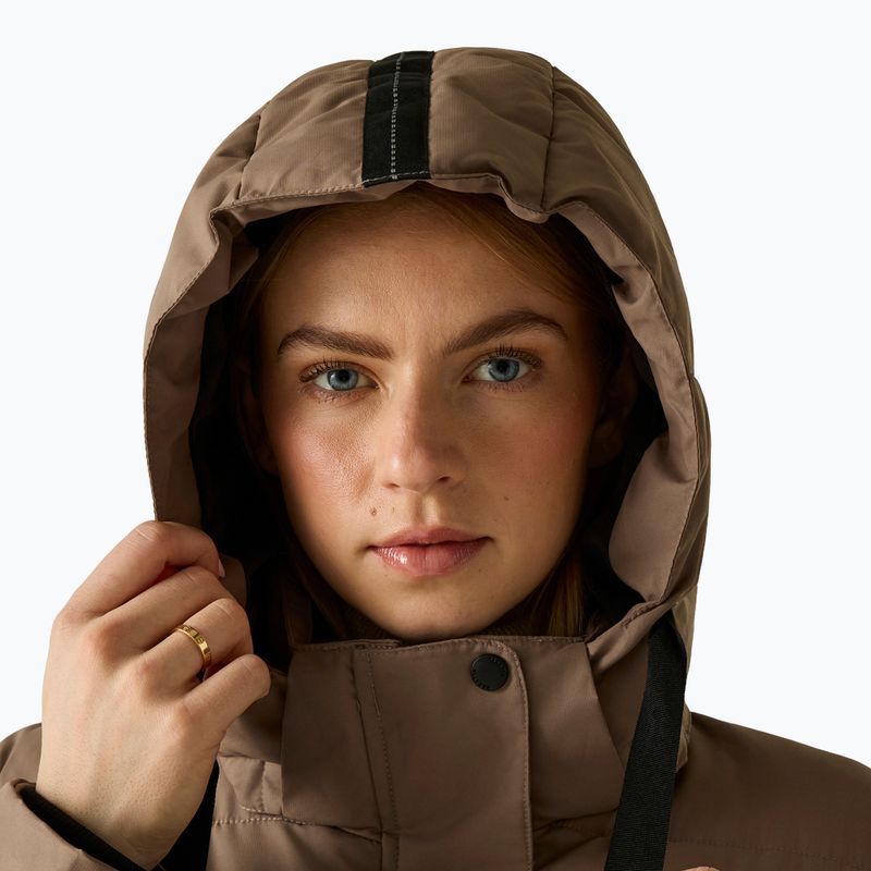 Női bélelt kabát REGATTA Eryn mocha/black 9