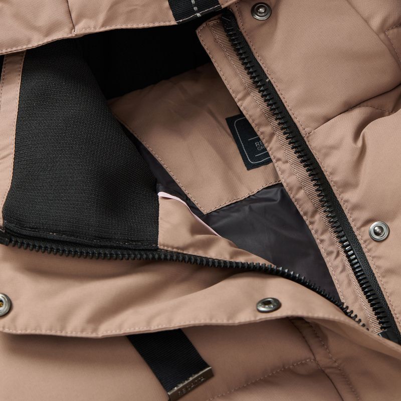 Női bélelt kabát REGATTA Eryn mocha/black 13